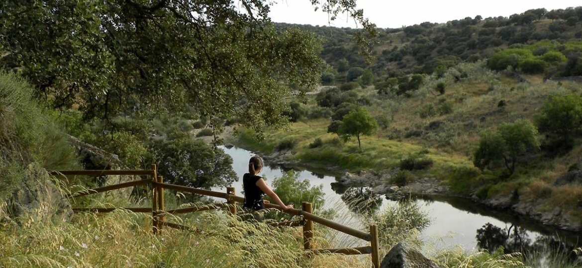 MIRADOR SOBRE EL RIO ERJAS